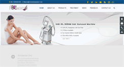 Desktop Screenshot of foreverbeautylaser.com
